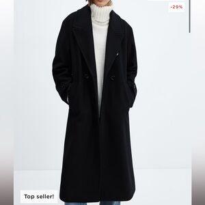 SOLD Mango Oversized Wool Coat